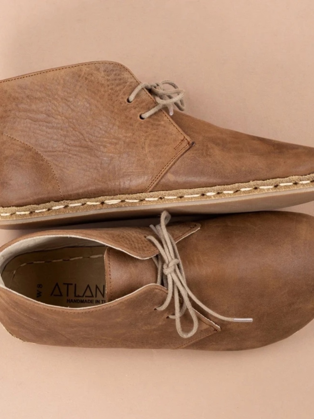 Atlantis handmade barefoot women's boots